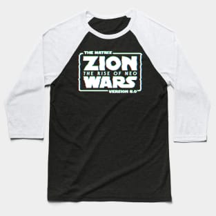 Zion Wars Glitch Baseball T-Shirt